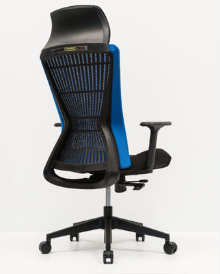 0.105m3 Black Mesh Arm Chair Reclining Swivel For Computer Desk